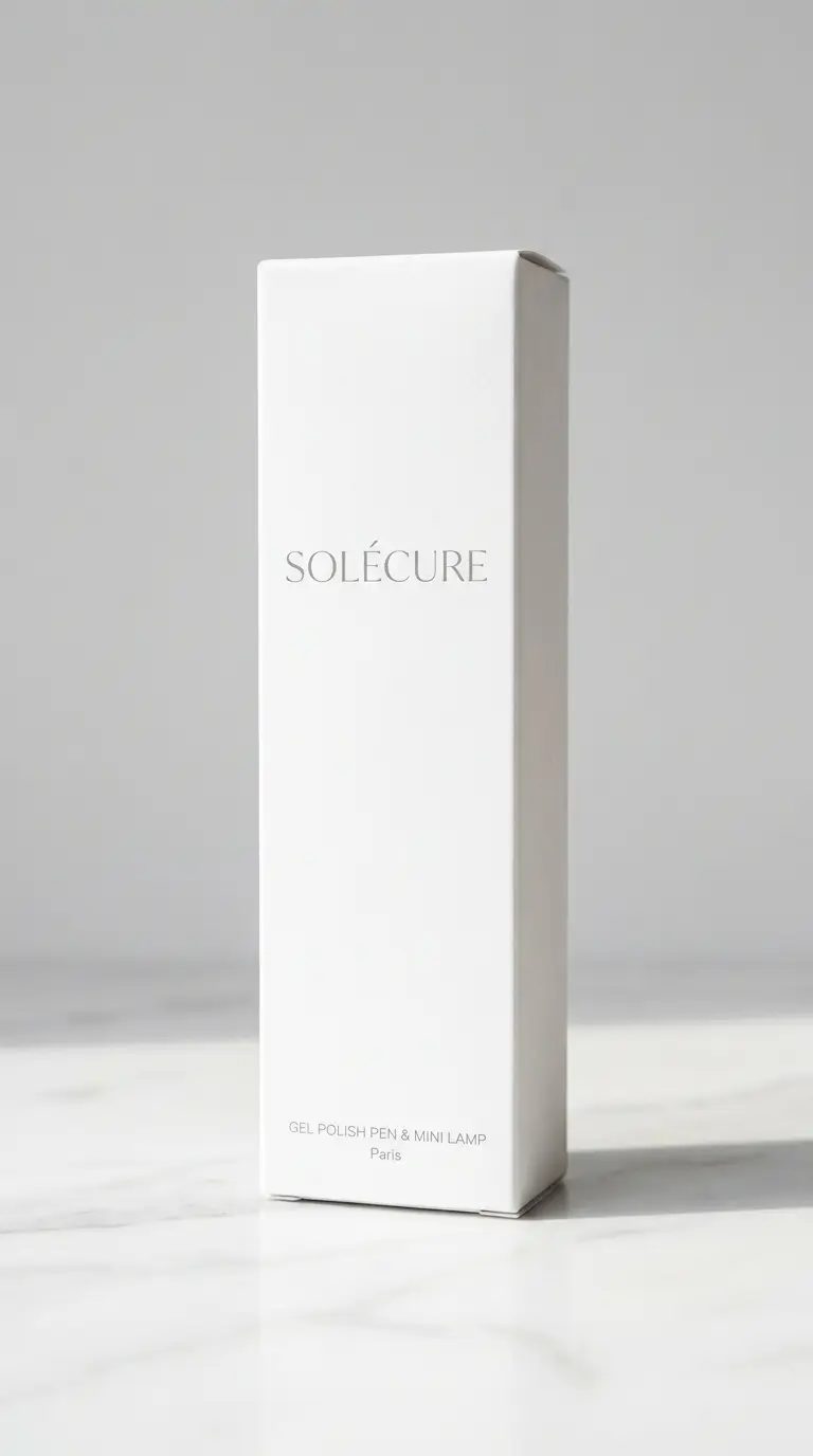 SOLÉCURE stylo vernis gel et mini lampe UV